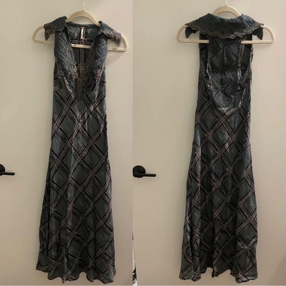 Free People Lana Printed Midi Dress - Picture 3 of 6